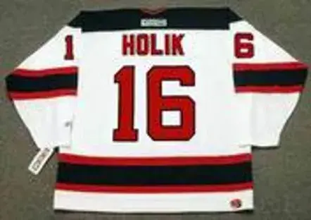 BOBBY HOLIK New Jersey Devils 1998 Home CCM NHL Vintage Throwback Jersey 