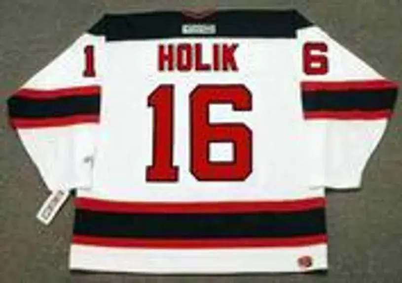BOBBY HOLIK New Jersey Devils 1998 Home CCM NHL Vintage Throwback Jersey 