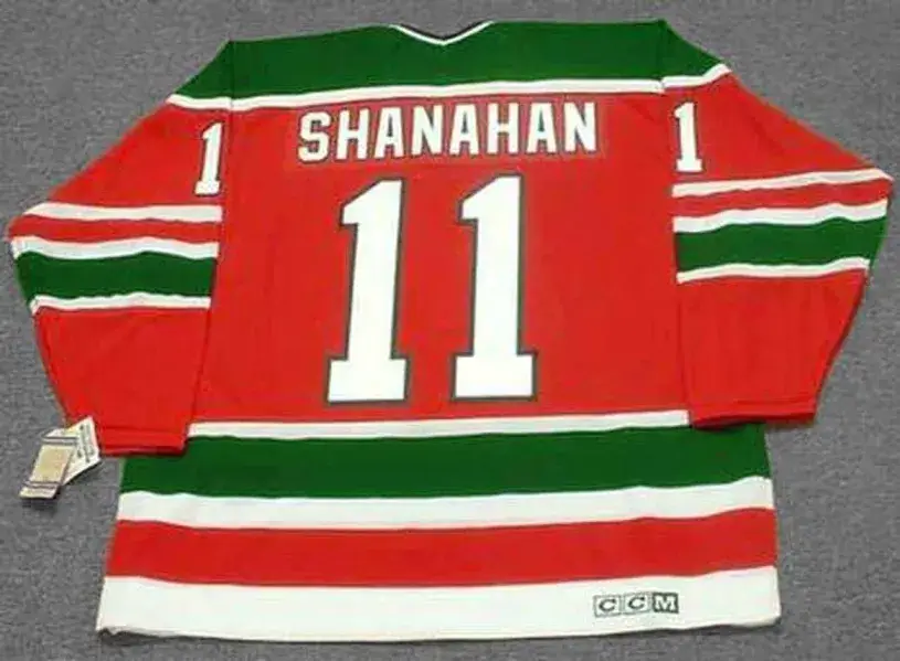 BRENDAN SHANAHAN New Jersey Devils 1988 CCM Vintage Throwback NHL Hockey Jersey 