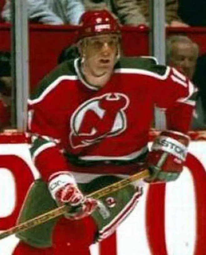 BRENDAN SHANAHAN New Jersey Devils 1988 CCM Vintage Throwback NHL Hockey Jersey 
