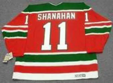 BRENDAN SHANAHAN New Jersey Devils 1988 CCM Vintage Throwback NHL Hockey Jersey 
