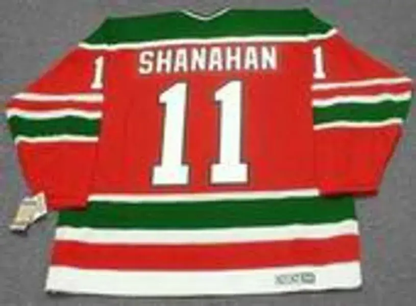 BRENDAN SHANAHAN New Jersey Devils 1988 CCM Vintage Throwback NHL Hockey Jersey 