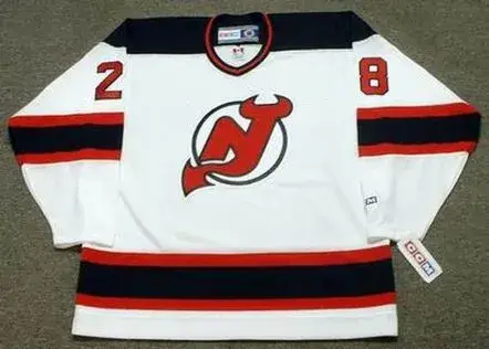 BRIAN RAFALSKI New Jersey Devils 2003 Home CCM NHL Vintage Throwback Jersey