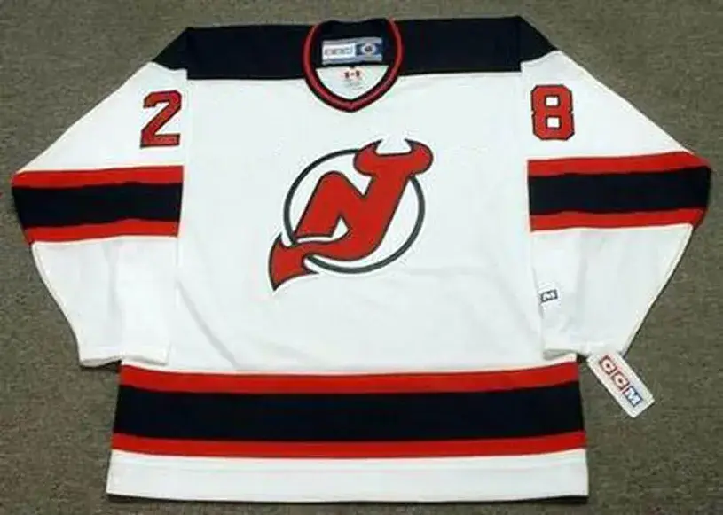 BRIAN RAFALSKI New Jersey Devils 2003 Home CCM NHL Vintage Throwback Jersey