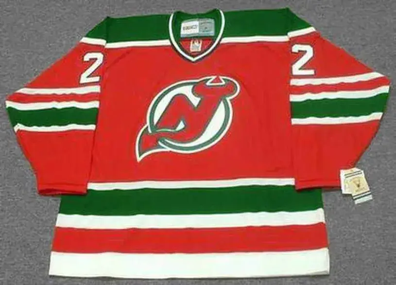 CLAUDE LEMIEUX New Jersey Devils 1991 CCM Vintage Throwback NHL Hockey Jersey