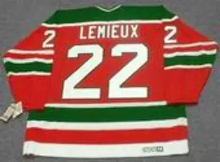 CLAUDE LEMIEUX New Jersey Devils 1991 CCM Vintage Throwback NHL Hockey Jersey 