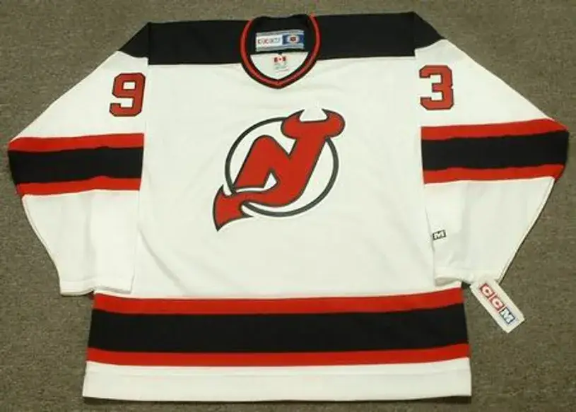 DOUG GILMOUR New Jersey Devils 1997 CCM Throwback Home NHL Hockey Jersey
