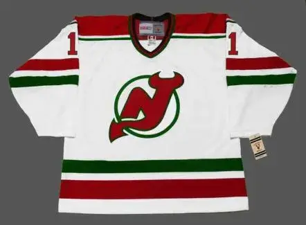 GLENN RESCH New Jersey Devils 1984 CCM Vintage Throwback Home NHL Jersey