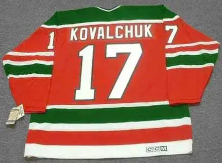 ILYA KOVALCHUK New Jersey Devils 1980’s CCM Vintage Throwback NHL Hockey Jersey 
