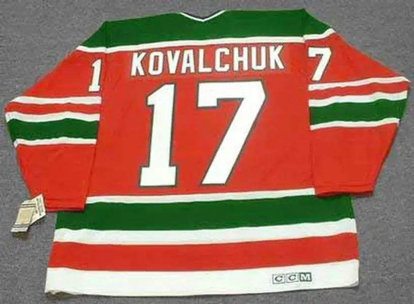 ILYA KOVALCHUK New Jersey Devils 1980’s CCM Vintage Throwback NHL Hockey Jersey 