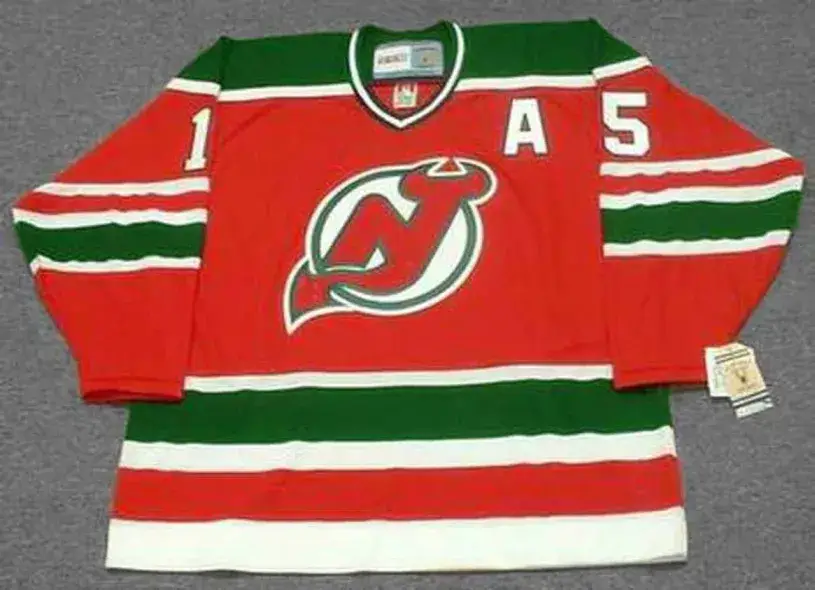 JOHN MacLEAN New Jersey Devils 1988 CCM Vintage Throwback NHL Hockey Jersey