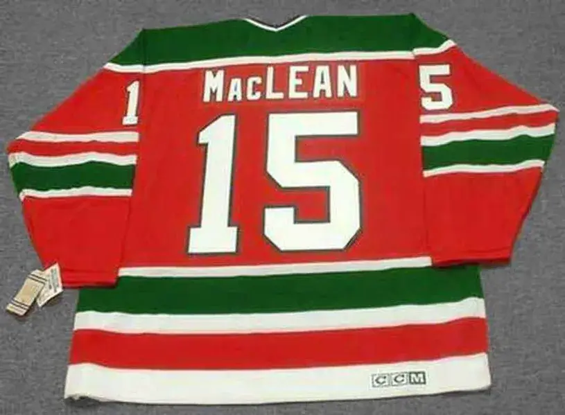 JOHN MacLEAN New Jersey Devils 1988 CCM Vintage Throwback NHL Hockey Jersey 