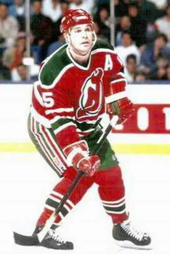 JOHN MacLEAN New Jersey Devils 1988 CCM Vintage Throwback NHL Hockey Jersey 