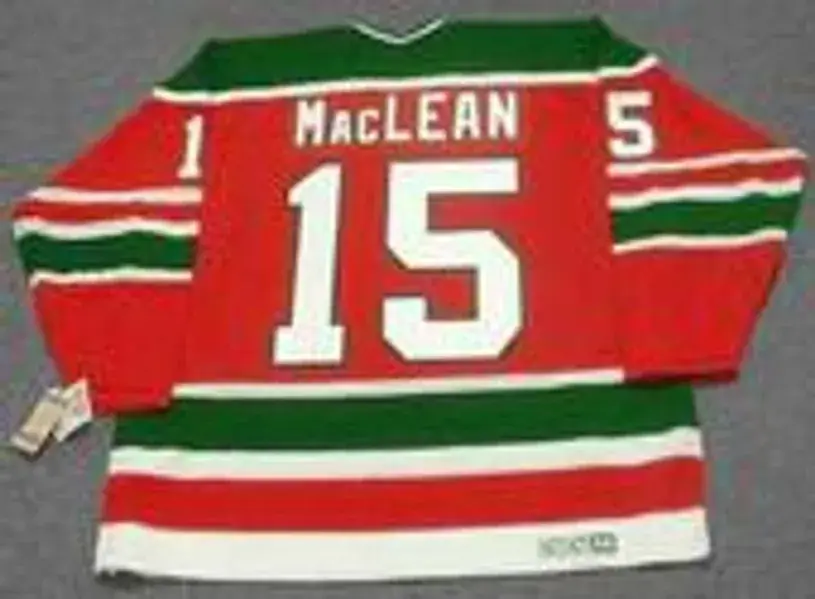 JOHN MacLEAN New Jersey Devils 1988 CCM Vintage Throwback NHL Hockey Jersey 