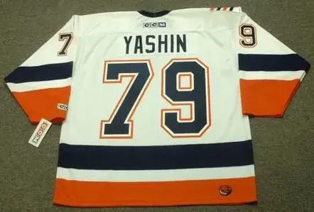 ALEXEI YASHIN New York Islanders 2005 Away CCM Throwback NHL Hockey Jersey 