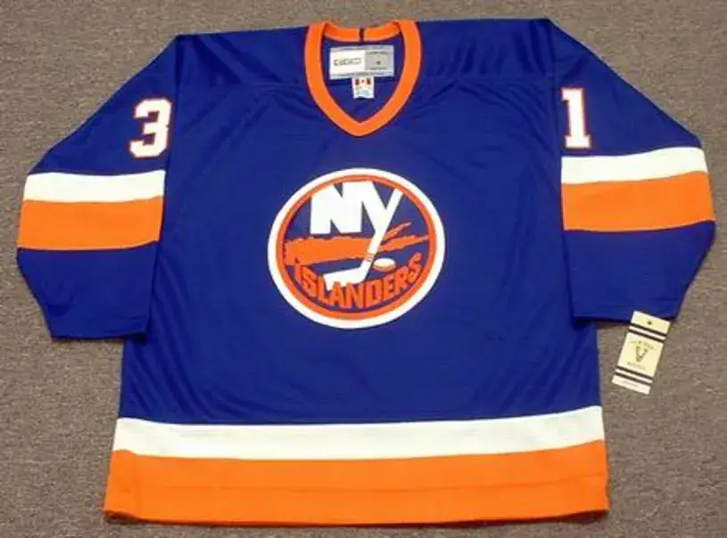 BILLY SMITH New York Islanders 1982 CCM Vintage Throwback NHL Hockey Jersey