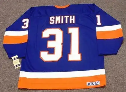 BILLY SMITH New York Islanders 1982 CCM Vintage Throwback NHL Hockey Jersey 