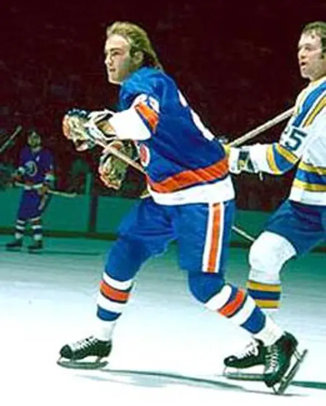 BOB NYSTROM New York Islanders “Rookie” 1973 CCM Vintage Throwback Hockey Jersey 
