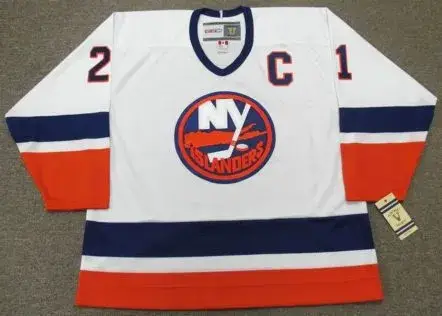 BRENT SUTTER New York Islanders 1988 CCM Vintage Home NHL Hockey Jersey