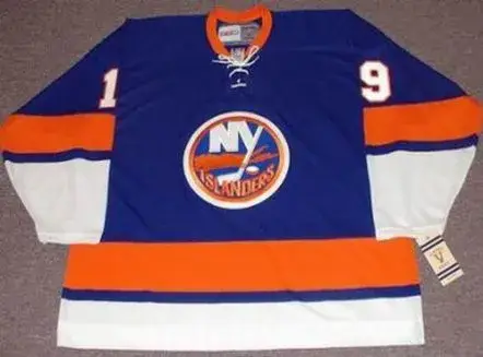 BRYAN TROTTIER New York Islanders “Rookie” 1975 CCM Vintage Throwback Jersey