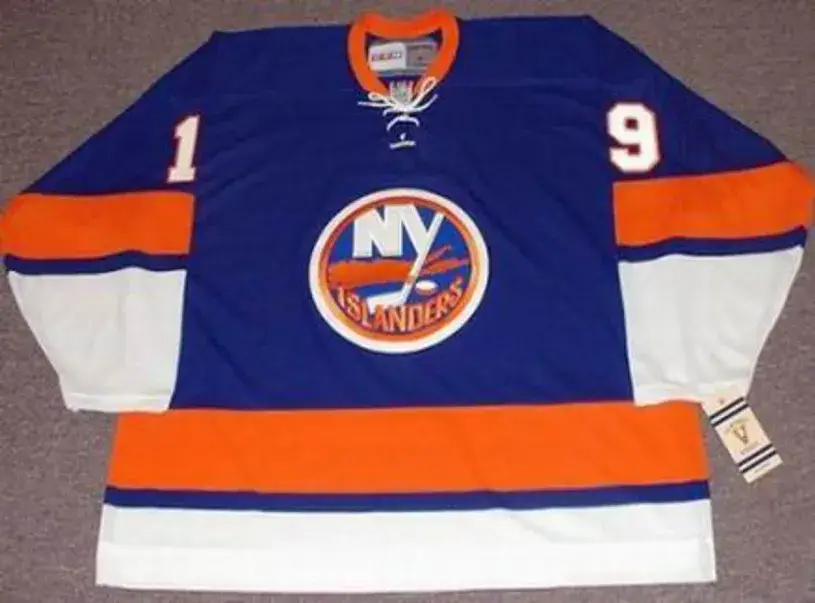 BRYAN TROTTIER New York Islanders “Rookie” 1975 CCM Vintage Throwback Jersey