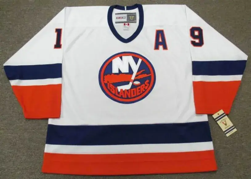 BRYAN TROTTIER New York Islanders 1982 CCM Vintage Home NHL Hockey Jersey