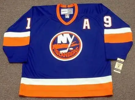 BRYAN TROTTIER New York Islanders 1982 CCM Vintage Throwback NHL Hockey Jersey