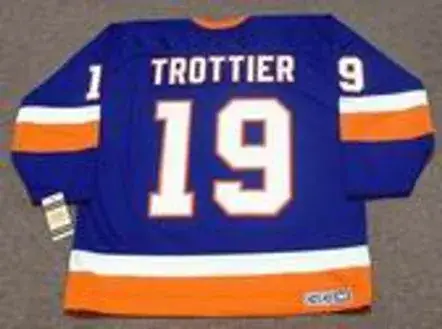 BRYAN TROTTIER New York Islanders 1982 CCM Vintage Throwback NHL Hockey Jersey 