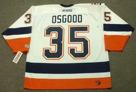 CHRIS OSGOOD New York Islanders 2001 CCM Throwback Home NHL Jersey 