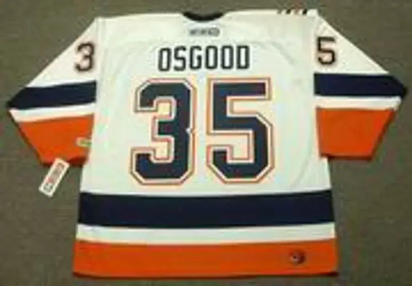 CHRIS OSGOOD New York Islanders 2001 CCM Throwback Home NHL Jersey 