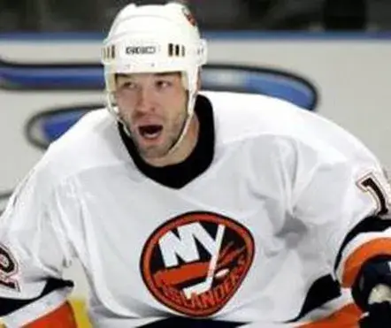 CHRIS SIMON New York Islanders 2006 Away CCM Throwback NHL Hockey Jersey 