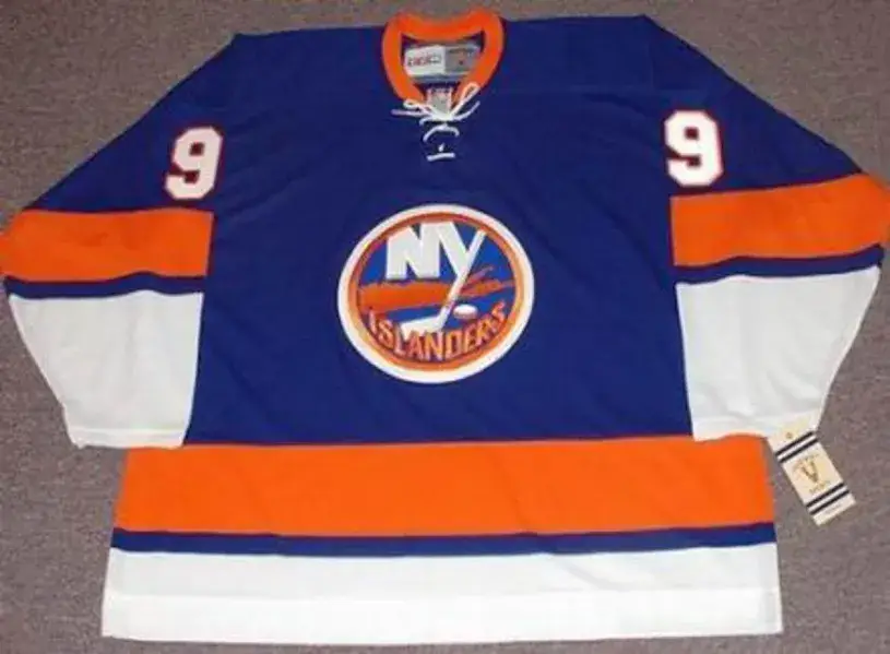 CLARK GILLIES New York Islanders “Rookie” 1974 CCM Vintage Throwback Hockey Jersey