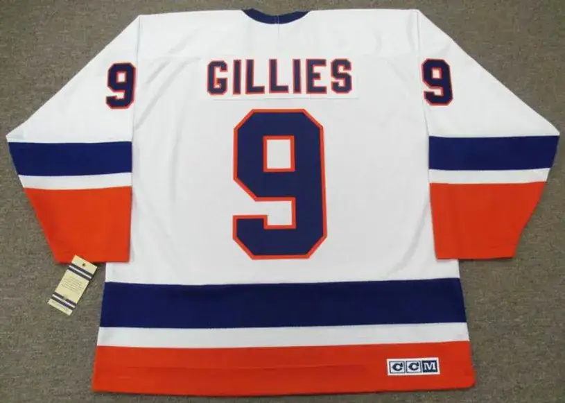CLARK GILLIES New York Islanders 1978 Home CCM Vintage Throwback NHL Hockey Jersey 
