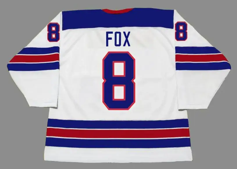 ADAM FOX 2018 USA Nike Throwback Hockey Jersey 