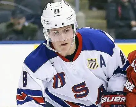 ADAM FOX 2018 USA Nike Throwback Hockey Jersey 