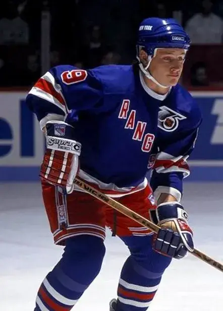 ADAM GRAVES New York Rangers 1991 CCM Vintage Throwback NHL Hockey Jersey 