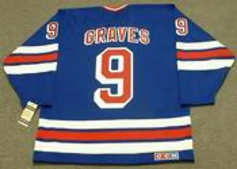 ADAM GRAVES New York Rangers 1996 Away CCM Vintage Throwback NHL Hockey Jersey 