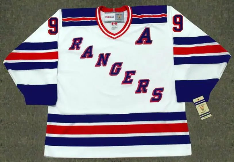 ADAM GRAVES New York Rangers 1996 Home CCM Vintage Throwback NHL Hockey Jersey