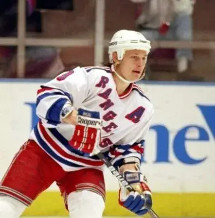 ADAM GRAVES New York Rangers 1996 Home CCM Vintage Throwback NHL Hockey Jersey 