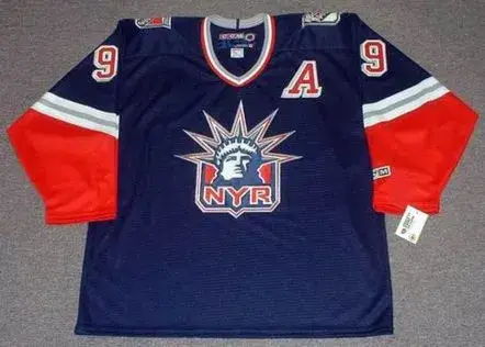 ADAM GRAVES New York Rangers 1998 Alternate CCM Vintage Throwback NHL Jersey