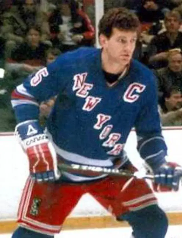 BARRY BECK New York Rangers 1983 CCM Vintage Away NHL Hockey Jersey 