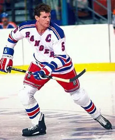 BARRY BECK New York Rangers 1983 CCM Vintage Home NHL Hockey Jersey 