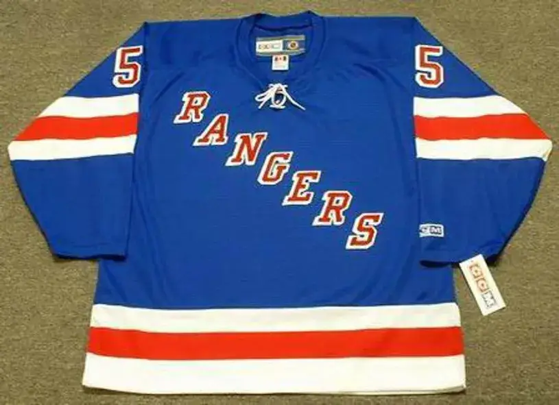 BERNARD GEOFFRION New York Rangers 1960’s CCM Throwback NHL Hockey Jersey