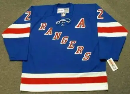 BRAD PARK New York Rangers 1972 Away CCM Throwback NHL Hockey Jersey