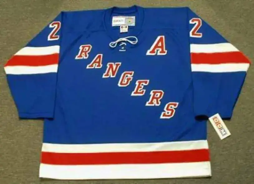 BRAD PARK New York Rangers 1972 Away CCM Throwback NHL Hockey Jersey