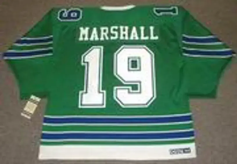 BERT MARSHALL Oakland Seals 1968 CCM Vintage Throwback Home NHL Jersey 