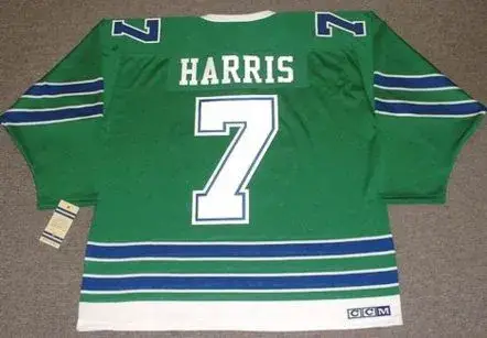 BILLY HARRIS Oakland Seals 1967 CCM Vintage Throwback Home NHL Jersey 