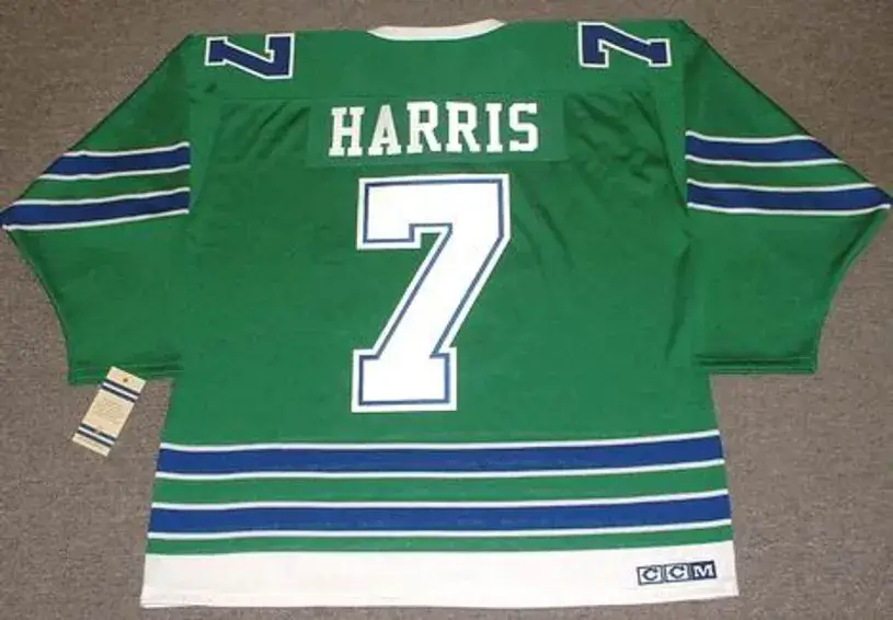 BILLY HARRIS Oakland Seals 1967 CCM Vintage Throwback Home NHL Jersey 