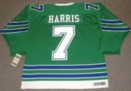 BILLY HARRIS Oakland Seals 1967 CCM Vintage Throwback Home NHL Jersey 