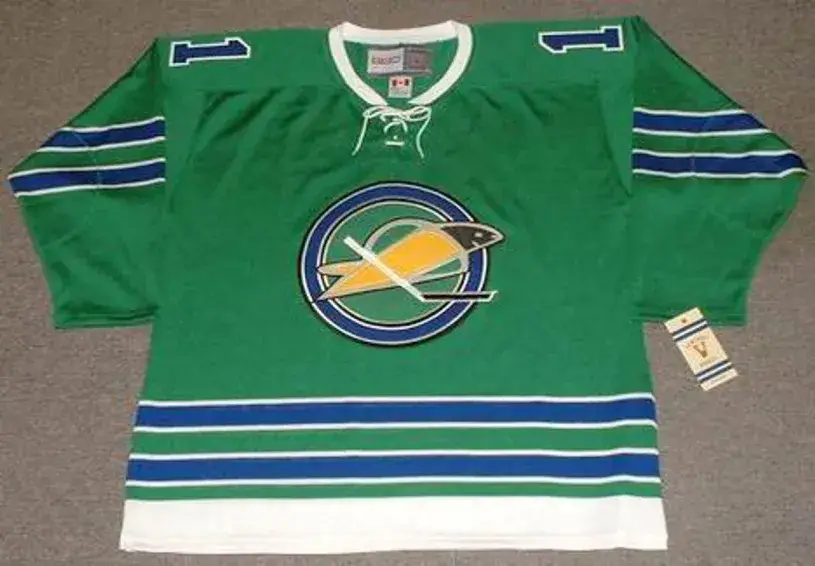 CHARLIE HODGE Oakland Seals 1967 CCM Vintage Throwback Home NHL Jersey